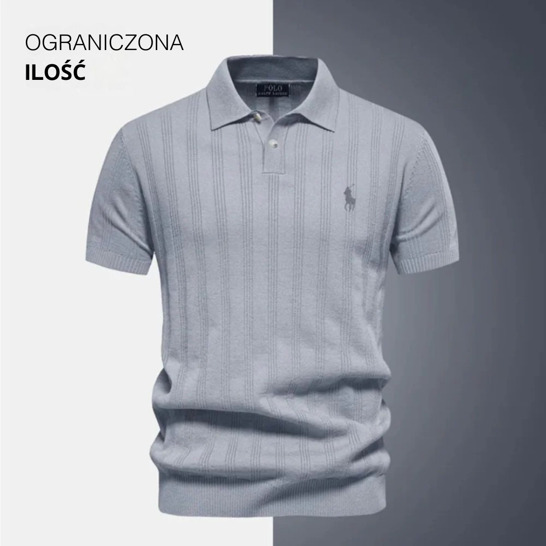 Ralph Lauren™ | Polo Męskie - Teksturowana Siatka RL ASM