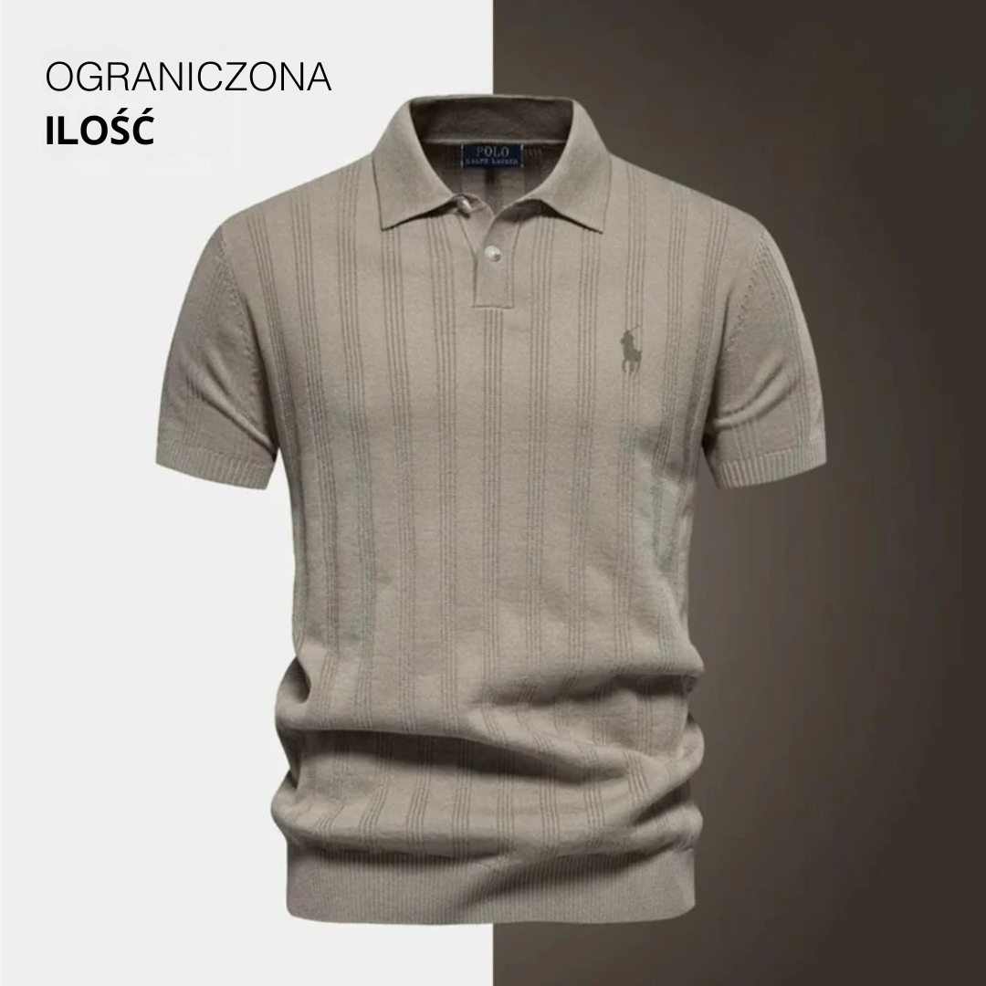 Ralph Lauren™ | Polo Męskie - Teksturowana Siatka RL ASM