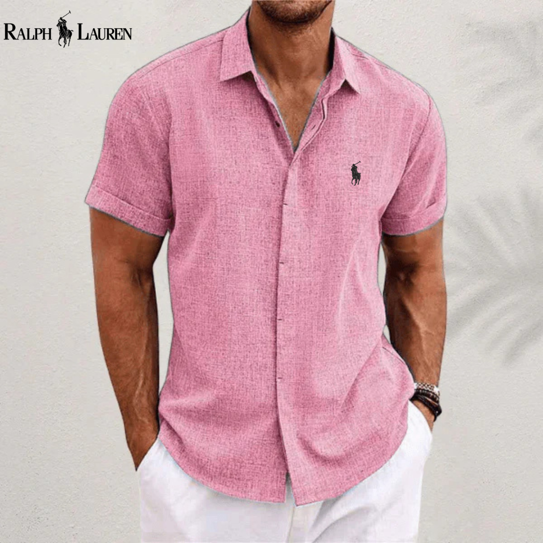 Ralph Lauren™ | Klasyczna Koszula z Lnu