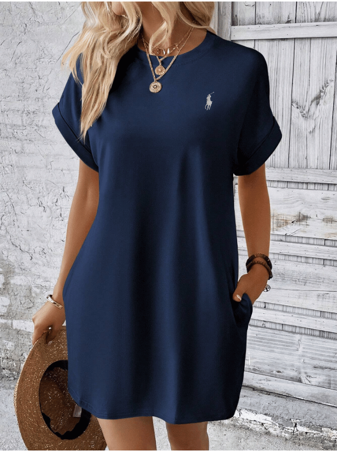 Ralph Lauren™ | Minimalistyczna elegancja Sukienka Casual na co dzień