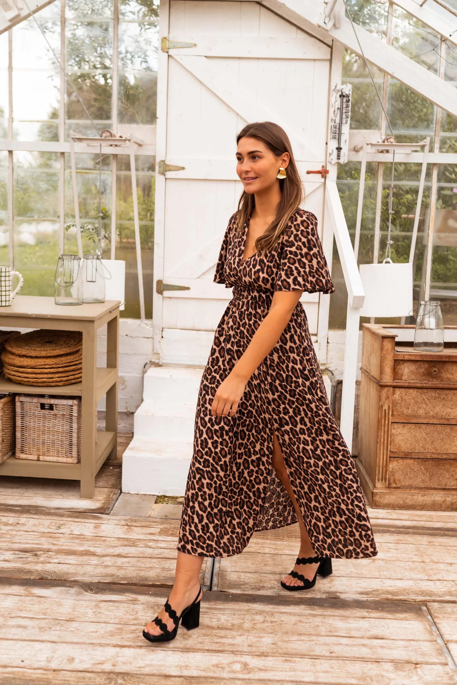 Wiktoria | MAXI SUKIENKA W LEOPARDZIE